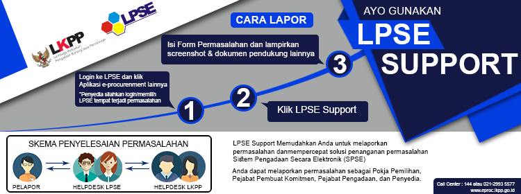 LPSE SUPPORT